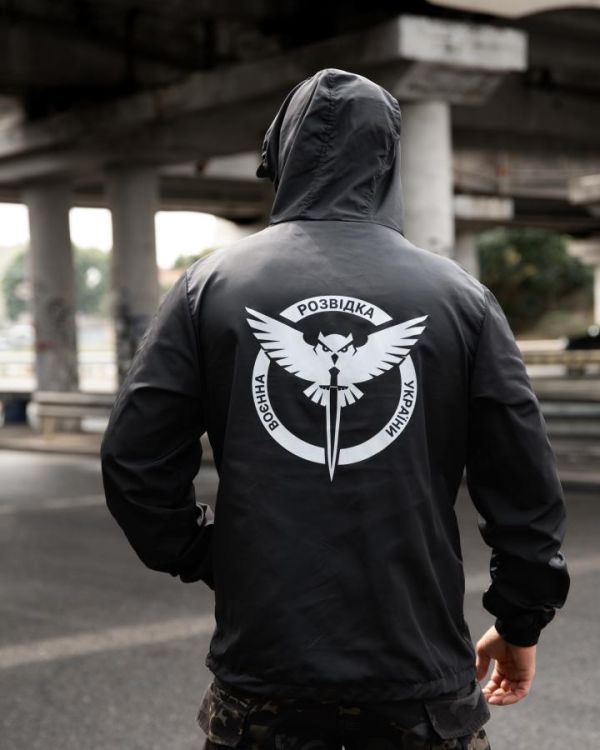 Вітровка в стилі мілітарі BORN OF WAR Розвідка black ВТ5629