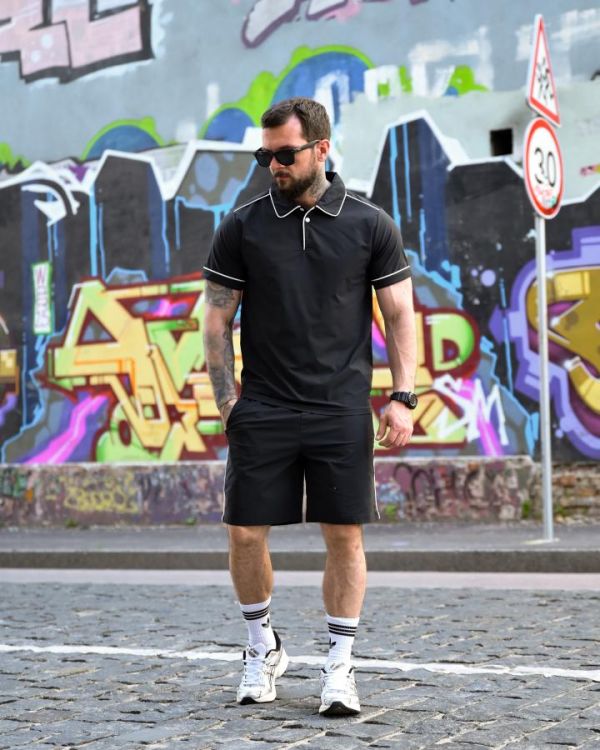 Літній комплект Audsa Polo black РГ6179