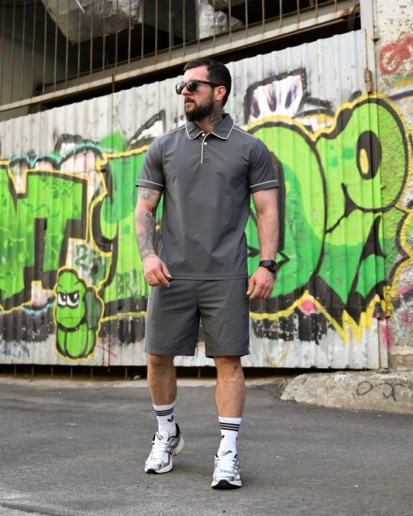 Літній комплект Audsa Polo grey РГ6181