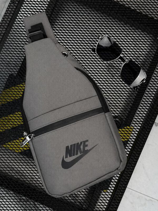 сумка через плече слинг NK grey РГ6173