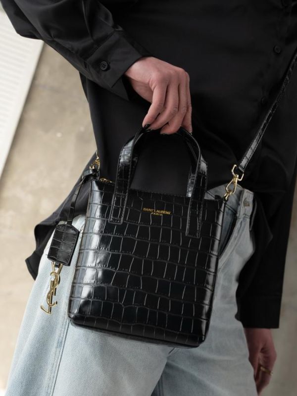 Жіноча сумочка SL croco black ТР6836