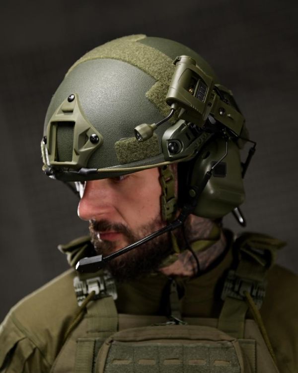 Балістичний шолом FAST Future Assault NIJ IIIA в зборі ВТ4668