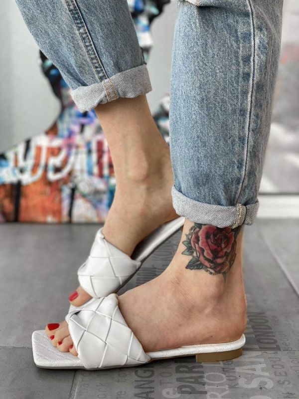 жіночі капці brux white 18-2.