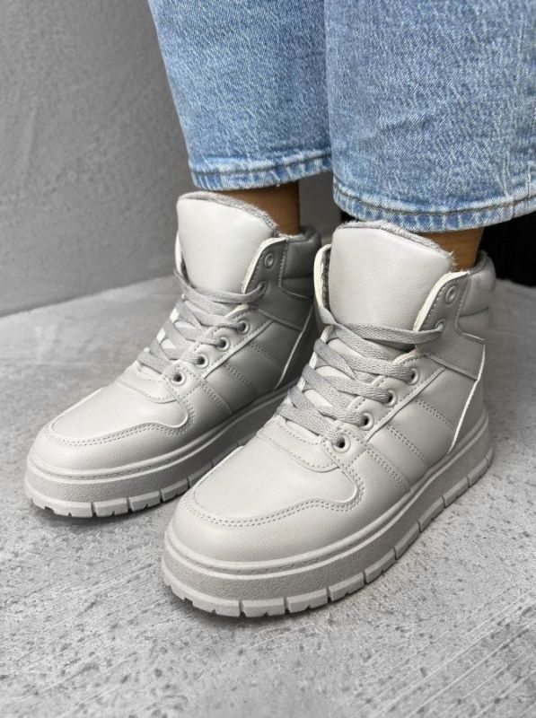 зимові жіночі кросівки Spory grey ВТ7496