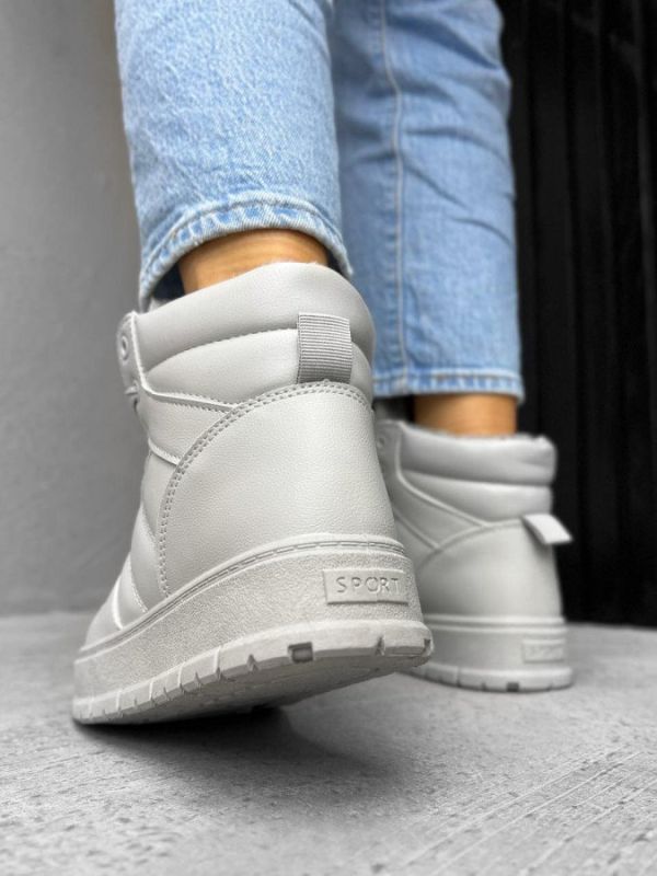 зимові жіночі кросівки Spory grey ВТ7496