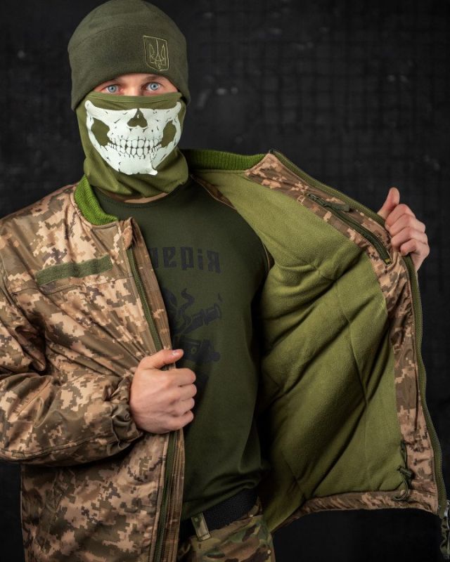 зимова тактична куртка thirst піксель ВТ7041