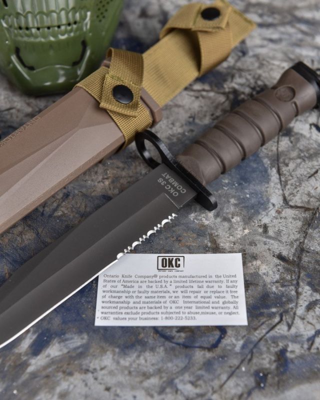 Ніж Combat OKC 3S coyot ВТ6823