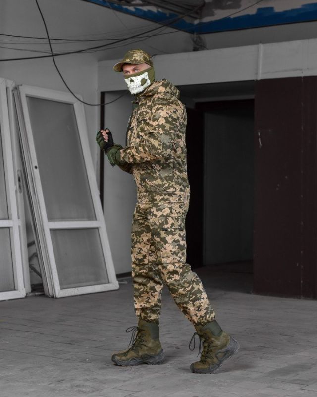 Тактичний костюм 3в1 colossus пиксель