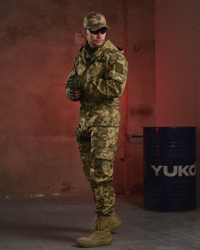 Весняний тактичний костюм 7.62 Tactical axiles піксель ВТ0957