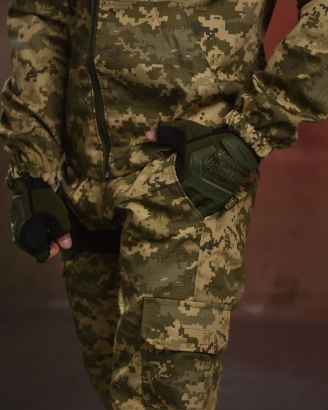 Весняний тактичний костюм 7.62 Tactical axiles піксель ВТ0957