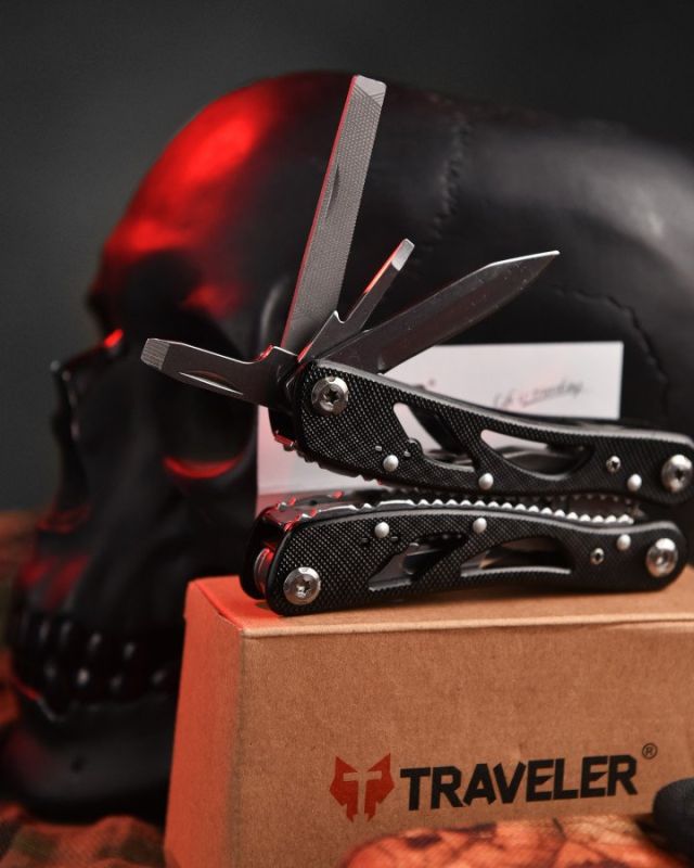 Мультитул metal black ВН11052