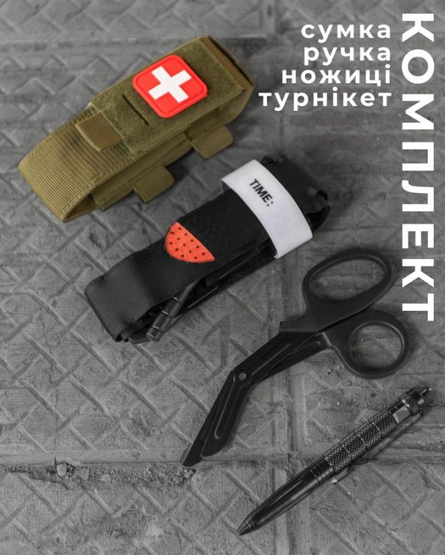 Комплект рятувальний турнікет олива НП4973