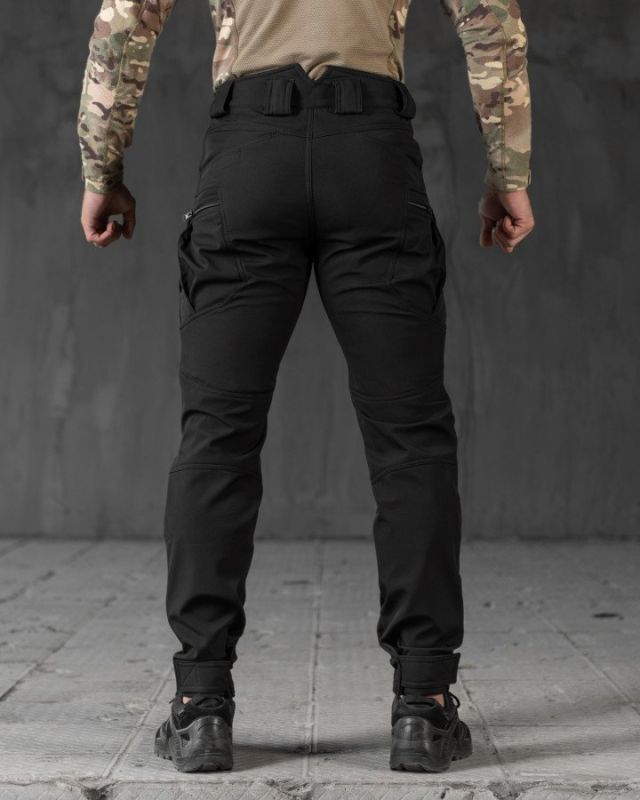 Тактичні штани софтшел innately black НП4868