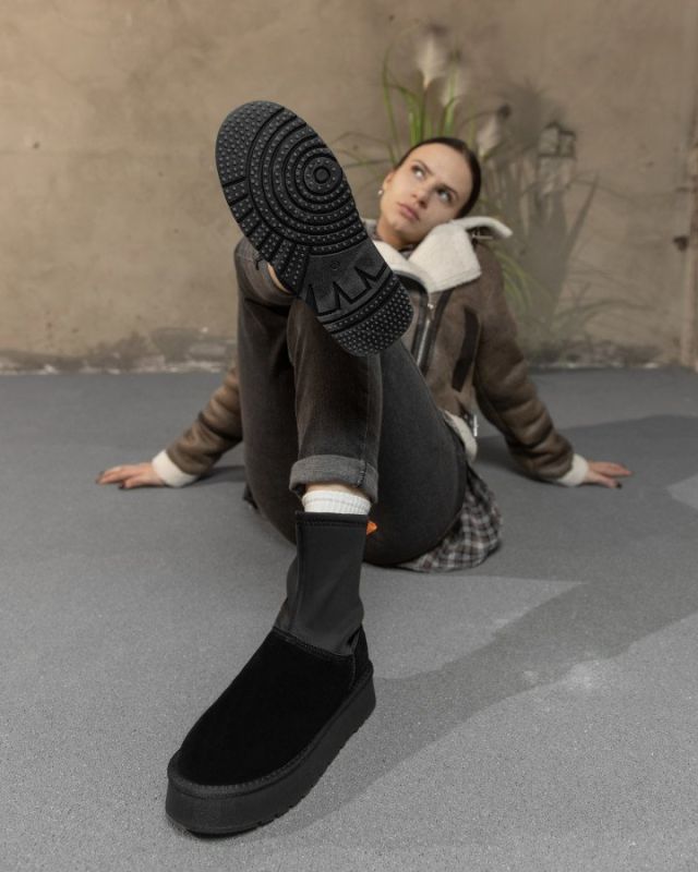 Жіночі UGG sock black ТР6419