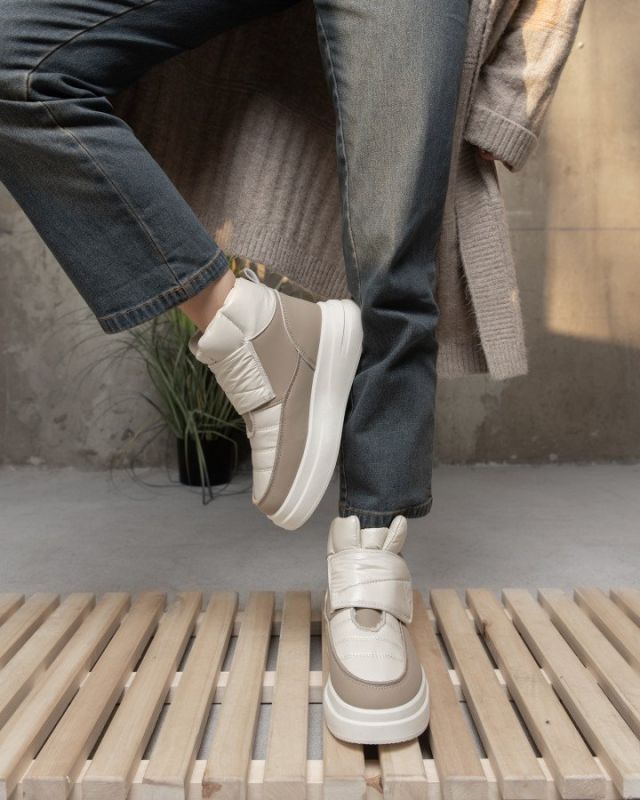Жіночі черевики lunar beige/camel LM10-6 ВТ0558