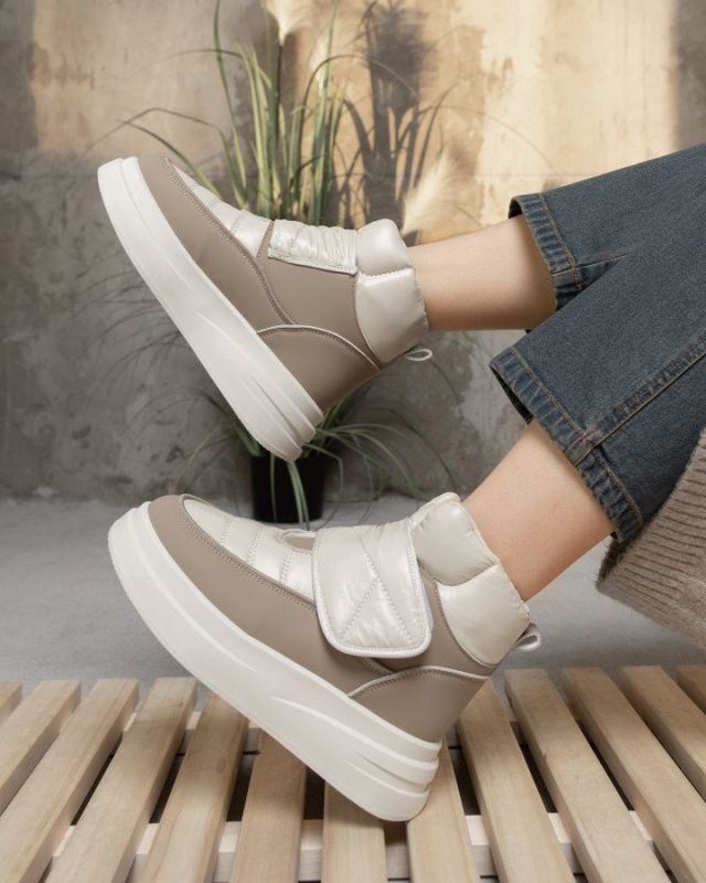 Жіночі черевики lunar beige/camel LM10-6 ВТ0558