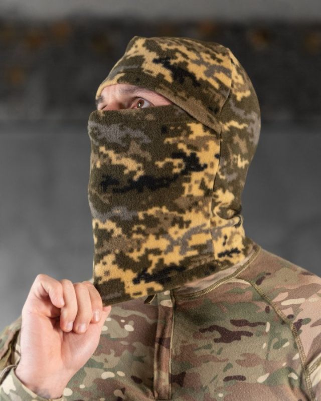 Балаклава флісова піксель ВТ0592