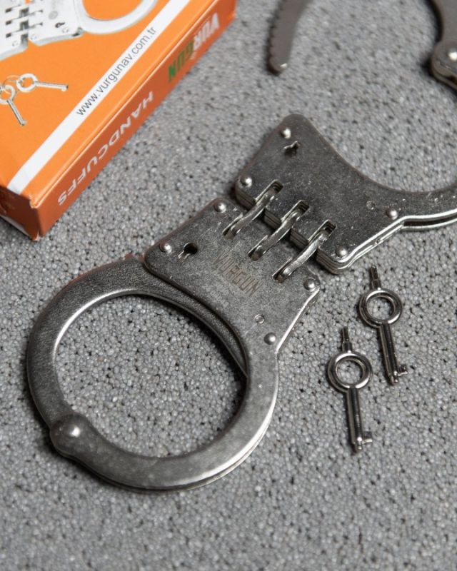 Наручники посилені vurgun silver ВТ7695