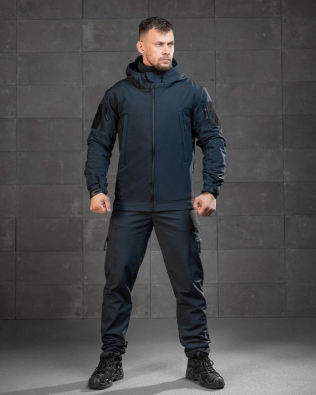 Тактичний костюм softshell 3в1 ДСНС ВТ4733