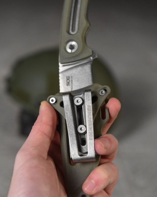Ніж SOG fix olive ВТ4776