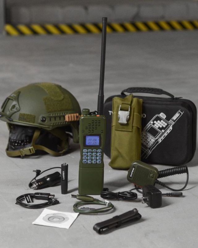 Радіостанція портативна тактична двох діапазонна. a833 Рація Baofeng AR-152 ВТ3737