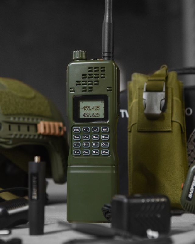 Радіостанція портативна тактична двох діапазонна. a833 Рація Baofeng AR-152 ВТ3737