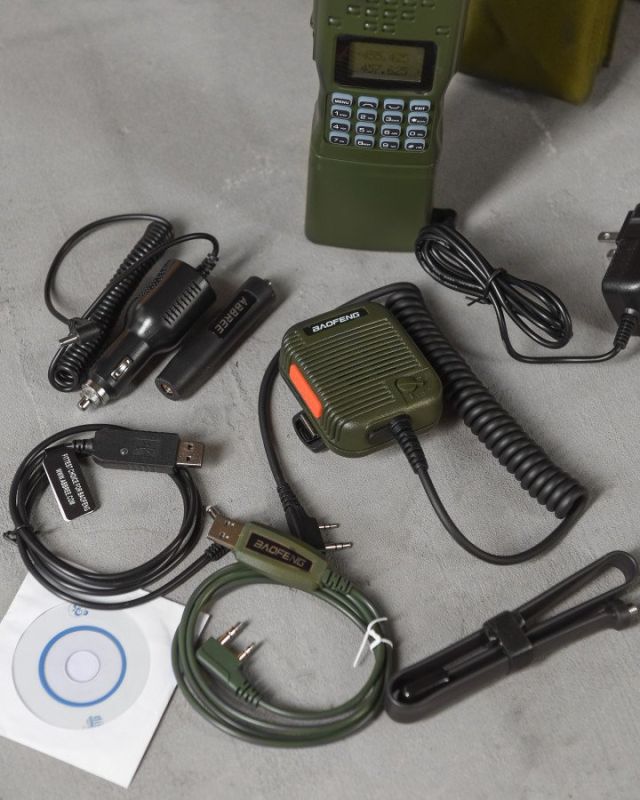 Радіостанція портативна тактична двох діапазонна. a833 Рація Baofeng AR-152 ВТ3737