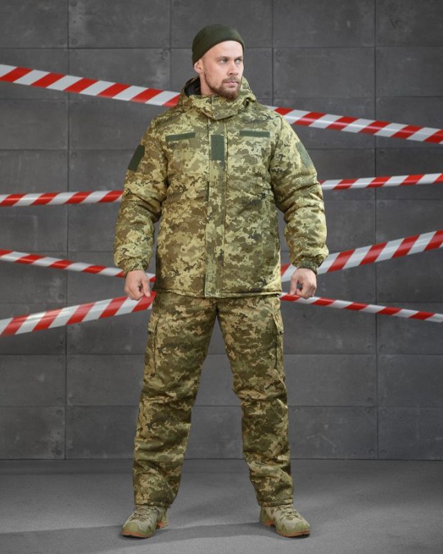 Зимовий тактичний костюм піксель REZONANS ВТ3765