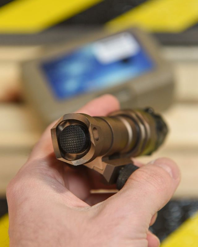 Ліхтарик з інфрачервоним підсвічуванням KIJI Style K-10 (з кріпленням 20 мм, DE) WD04093-DE-NO ВТ4745
