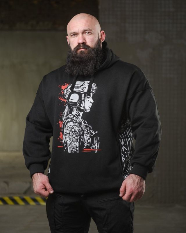 тепла худи ghetto warrior НП4873