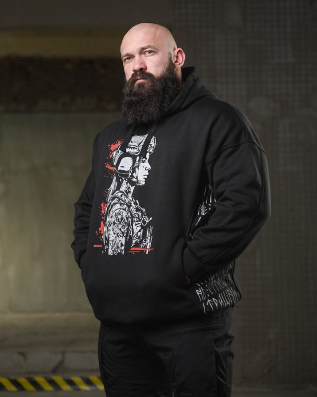 тепла худи ghetto warrior НП4873