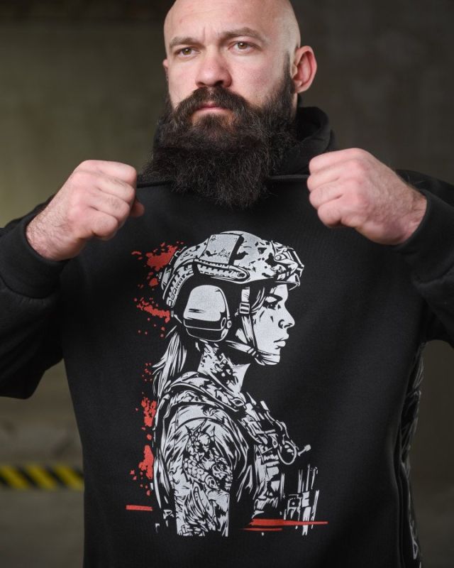 тепла худи ghetto warrior НП4873