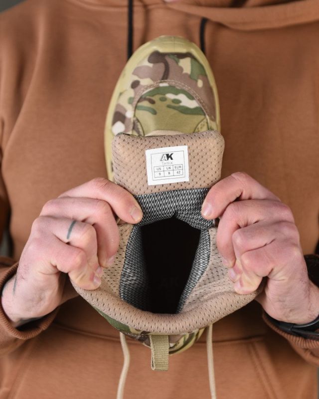 Черевики тактичні aeisk gore tex мультикам ВТ6613
