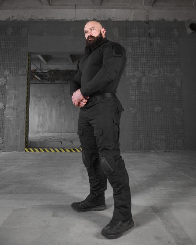 бойовий костюм black SWAT ВТ5243
