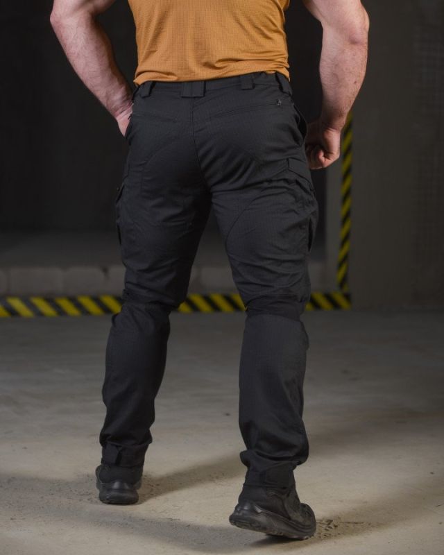 Тактичні штани HUNTER black ВТ4998