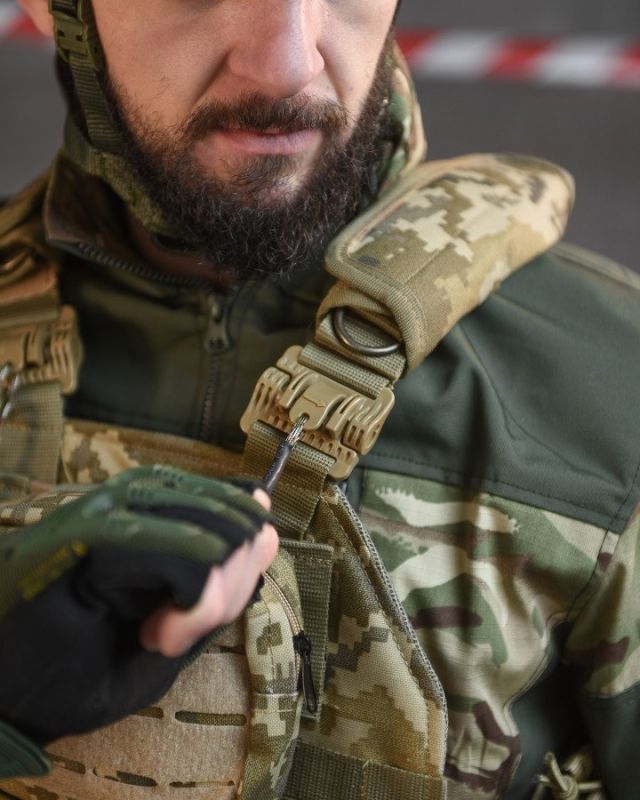 Плитоноска Nixon 4 точки скидання pixel ВТ6044