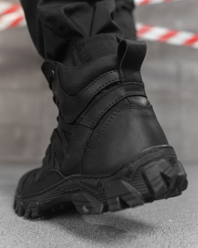 Тактичні черевики dragon total black ОР6370