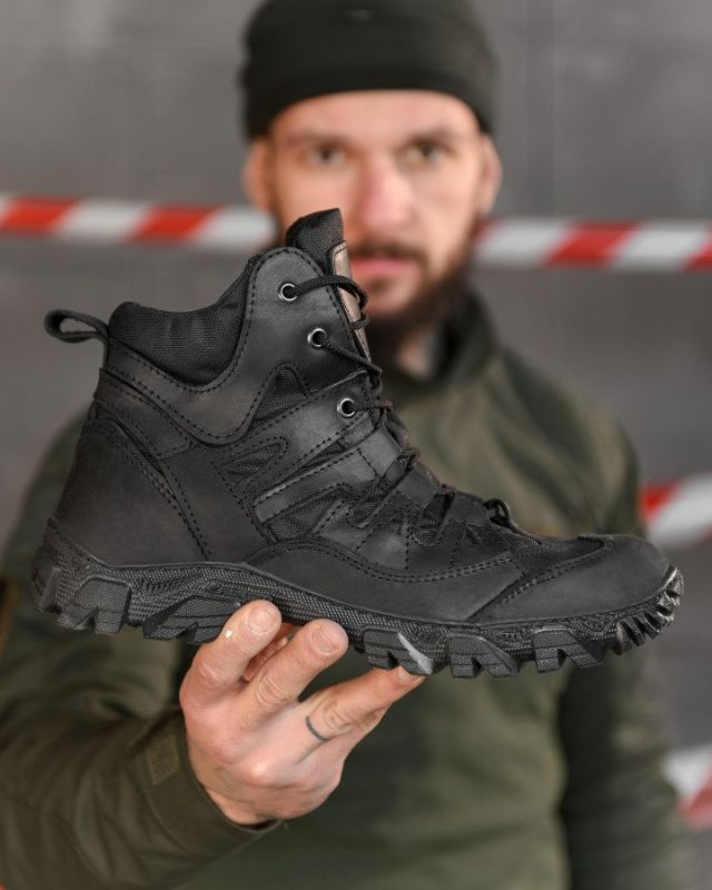 Тактичні черевики dragon total black ОР6370