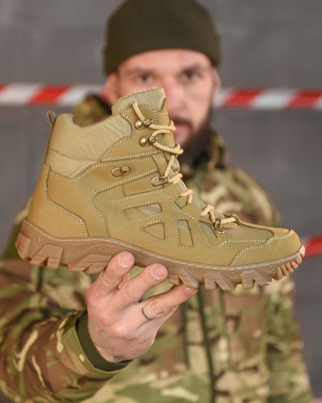 Тактичні берци Tactical Nubuck cayot