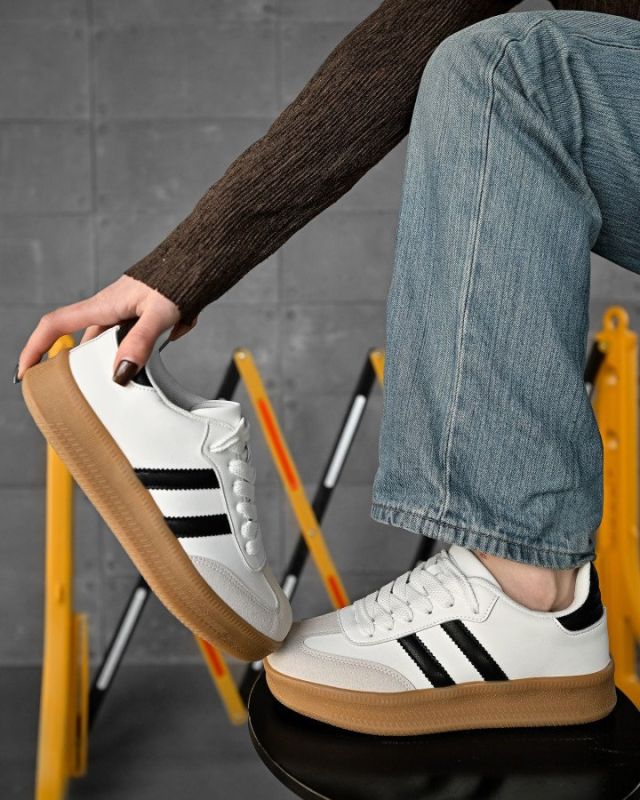 Жіночі кросівки samba white/grey НП4928