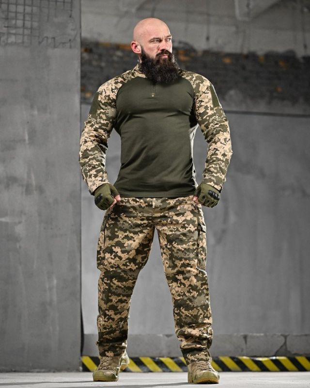 тактичний костюм 3в1 HELISTRONG піксель ДЛ6296