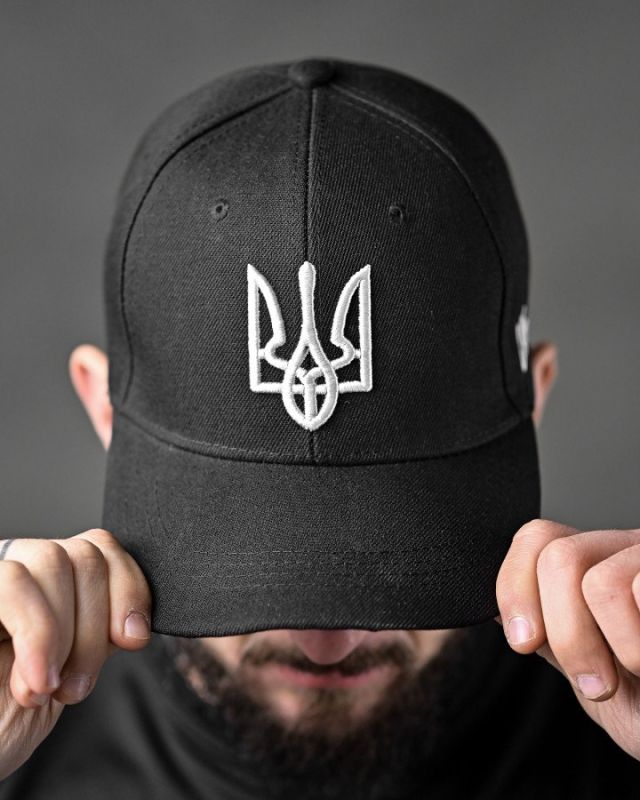 бейсболка ukraine black ch/b