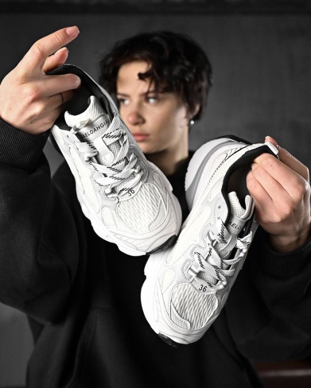Жіночі кросівки lindover white ДЛ6411