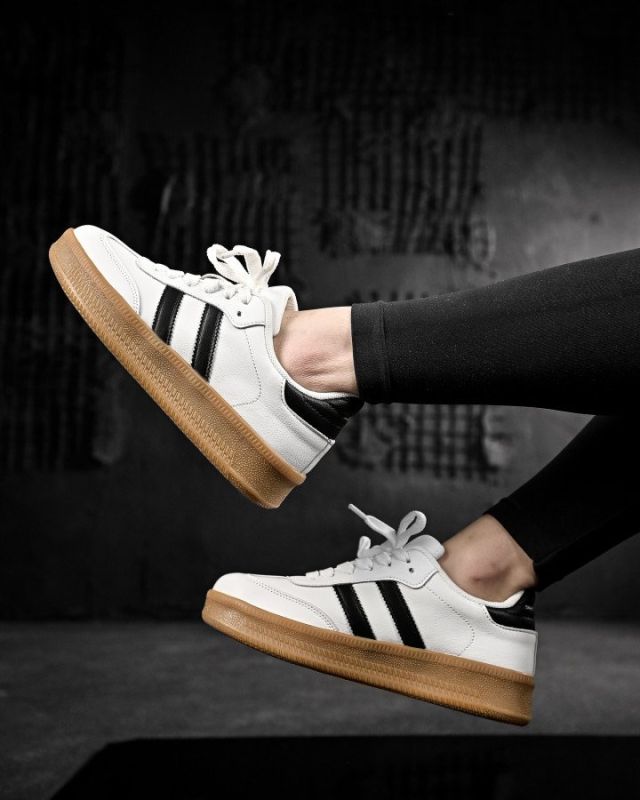 Жіночі кросівки samba white/black НП4942