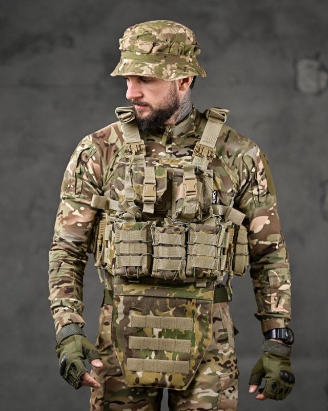 плитоноска 4 швидких скидання Cordura мультикам ВТ7929