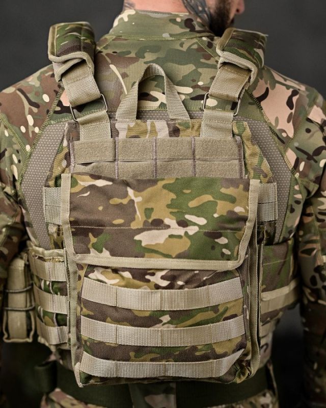 плитоноска 4 швидких скидання Cordura мультикам ВТ7929