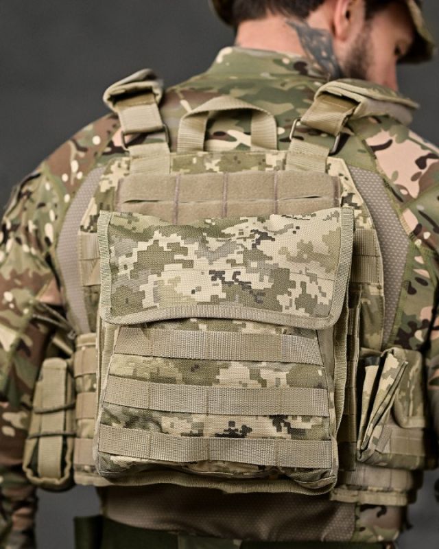 плитоноска 4 швидких скидання Cordura піксель ВТ7930