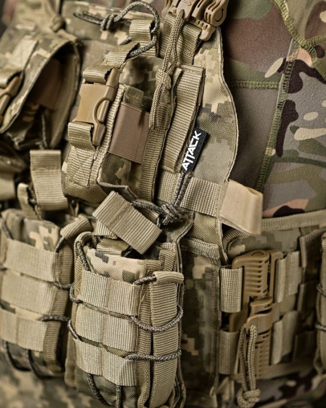 плитоноска 4 швидких скидання Cordura піксель ВТ7930