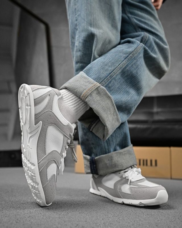 Жіночі кросівки miuu leral white grey ДЛ6411