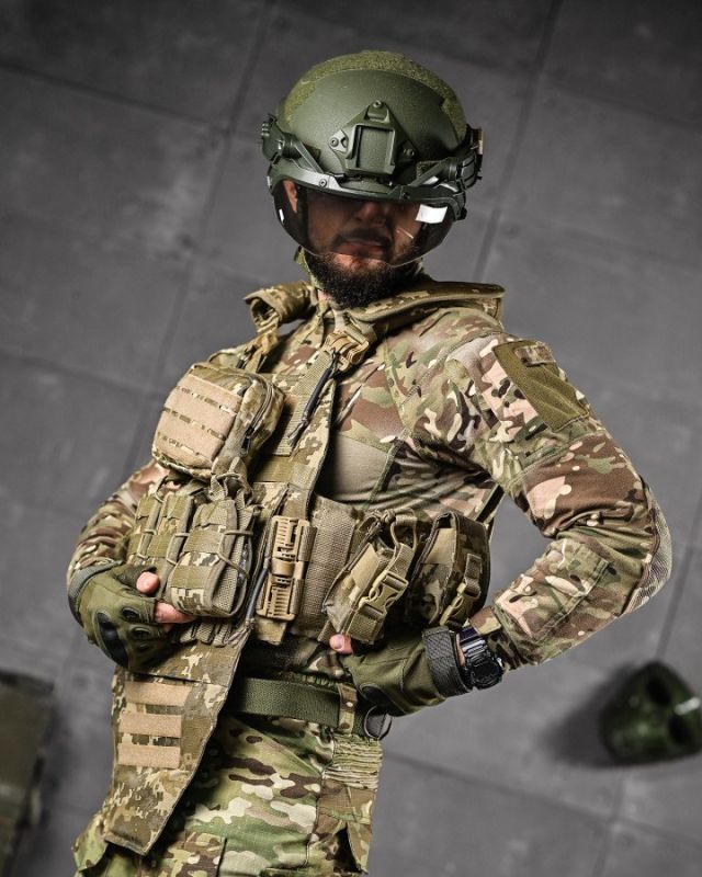 Плитоноска 4 швидких скидання з напашником Cordura піксель ДЛ63965